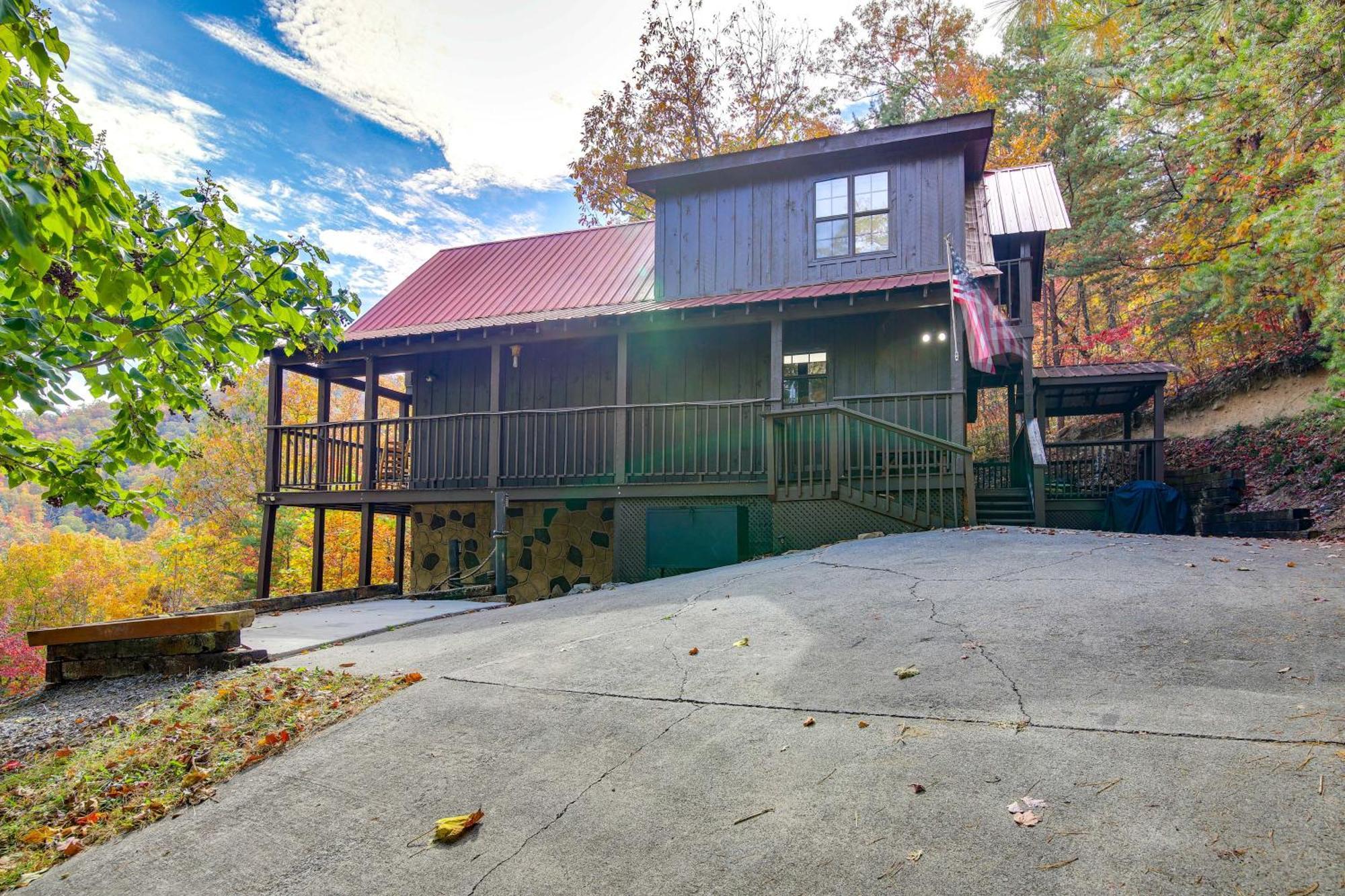Above And Beyond Pigeon Forge Cabin With Prime Views! Exterior foto